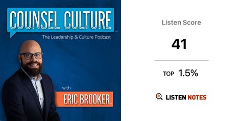 counsel culture sockshare|Counsel Culture with Eric Brooker.